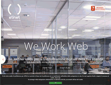 Tablet Screenshot of etinet.it